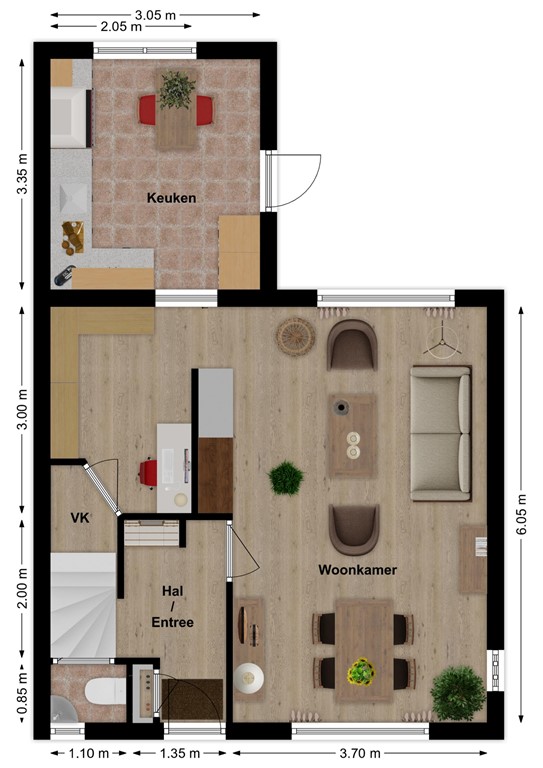 mediumsize floorplan